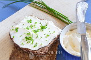 Бутерброды с зеленым луком