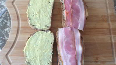 быстрый бутерброд в кляре