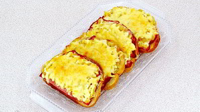 горячие бутерброды с ананасом