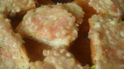 горячие бутерброды с фаршем