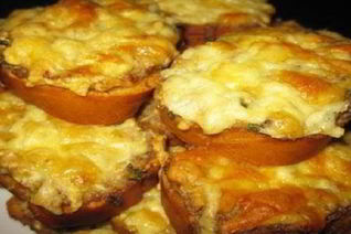 Горячие бутерброды с рыбой