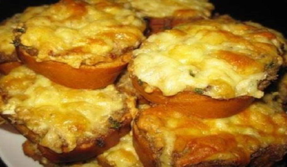 Рецепт горячих бутербродов с рыбой