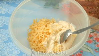 горячие бутерброды с сыром и зеленью