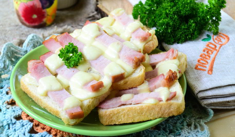 Рецепт горячих бутербродов шахматы