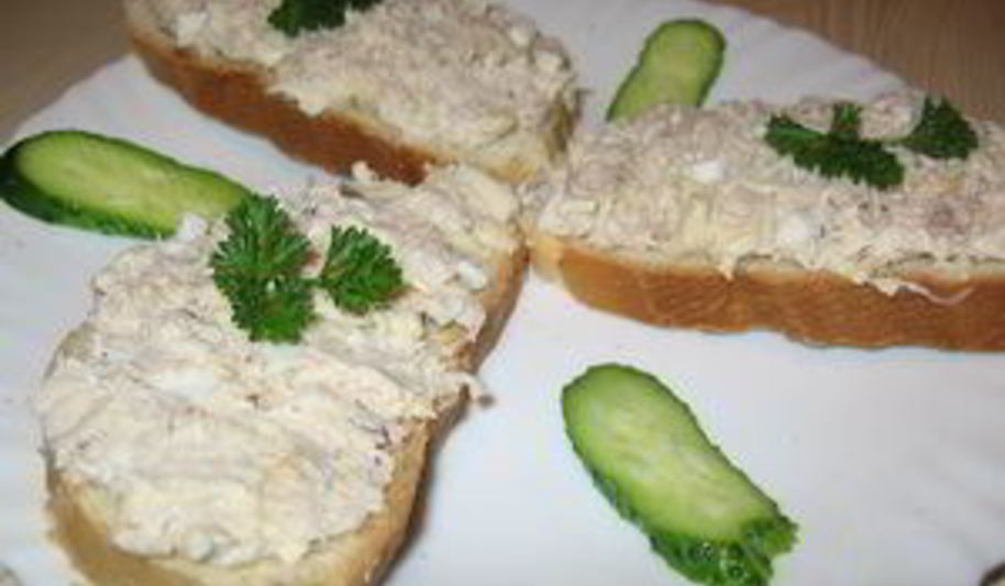 Рецепт куриной намазки для бутербродов