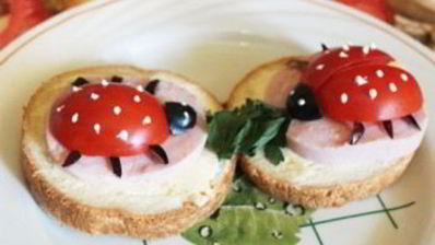 маленькие бутерброды для детей