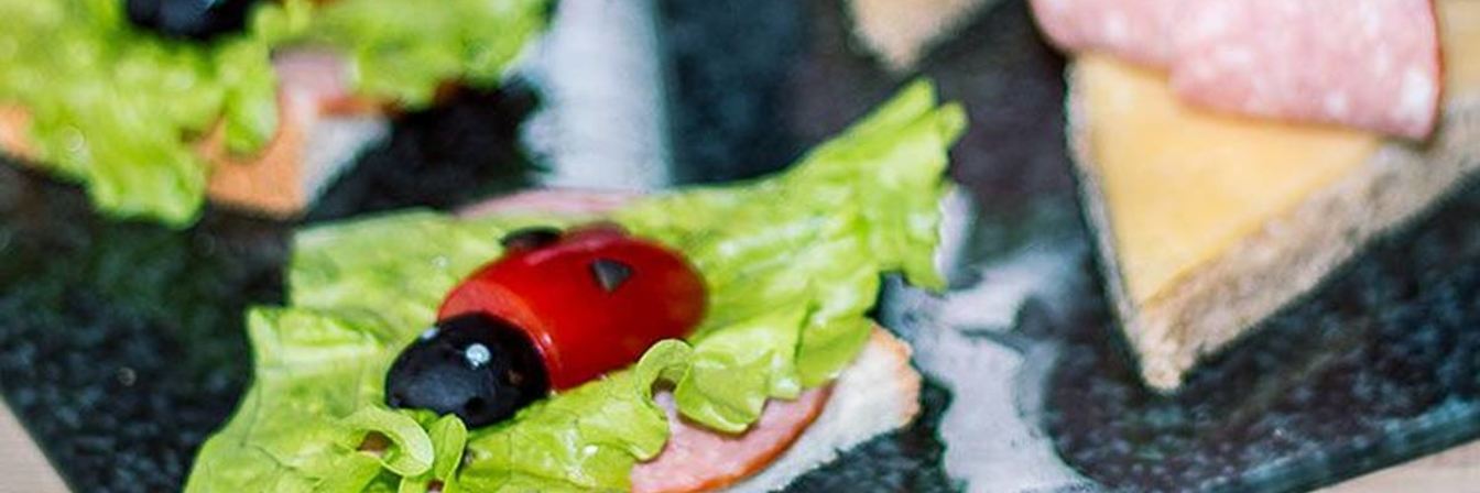 Необычные праздничные бутерброды для детей