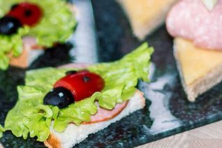 Необычные праздничные бутерброды для детей