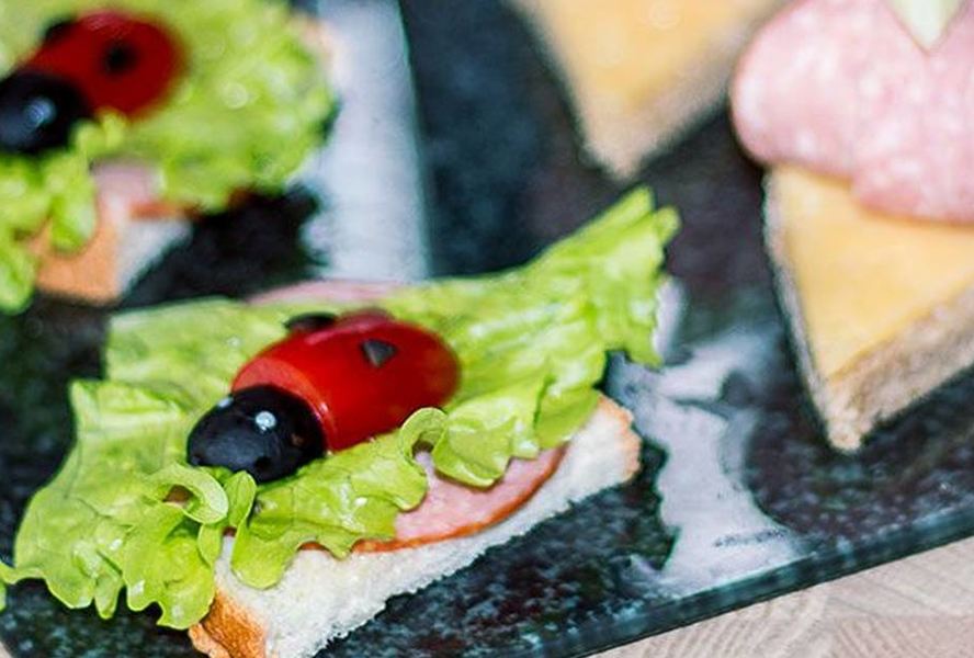 Необычные праздничные бутерброды для детей