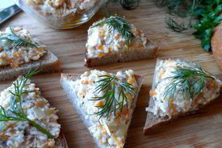 Паста для бутербродов с сельдью