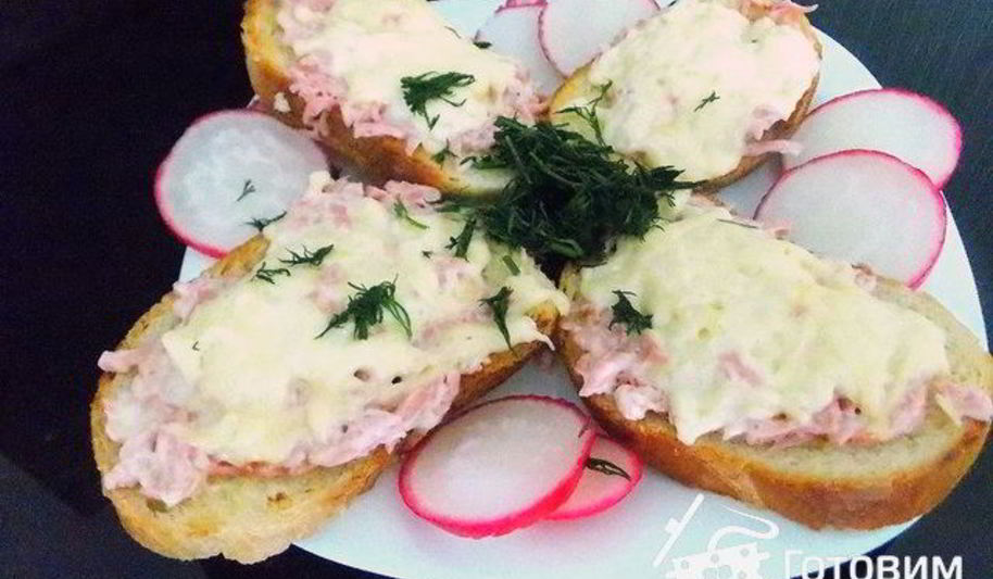 Рецепт перестроечных бутербродов