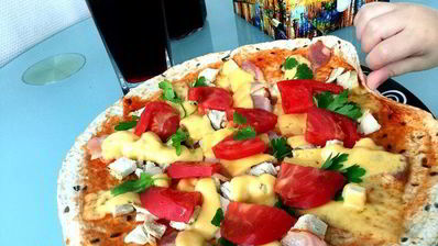 пицца-бутерброд