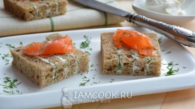 полосатые бутерброды