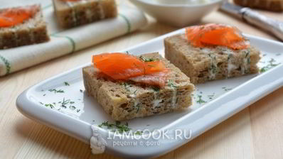 полосатые бутерброды