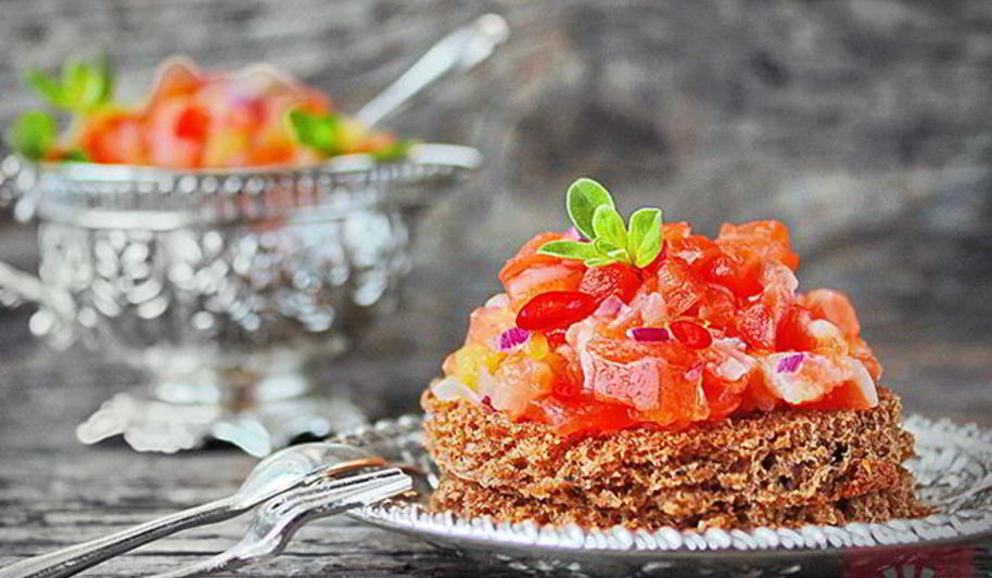 Рецепт праздничного бутерброда