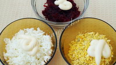 праздничные бутерброды с сельдью