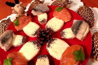 Просто бутерброды с рыбой