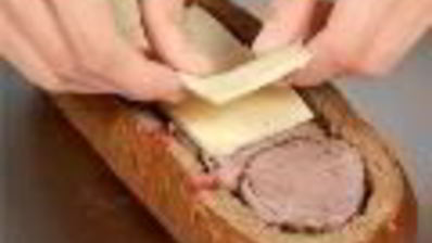 закрытые бутерброды с красной капустой