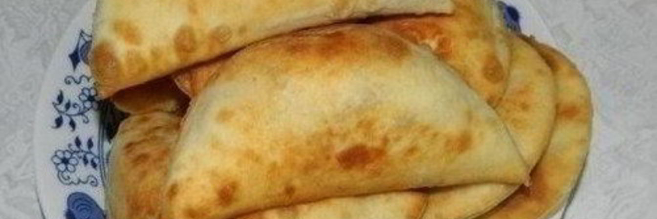 Быстрые сочные чебуреки с фаршем