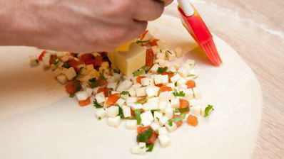 чебурек с брынзой