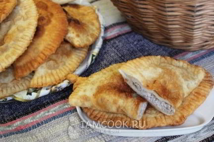 Чебуреки на пиве с мясом