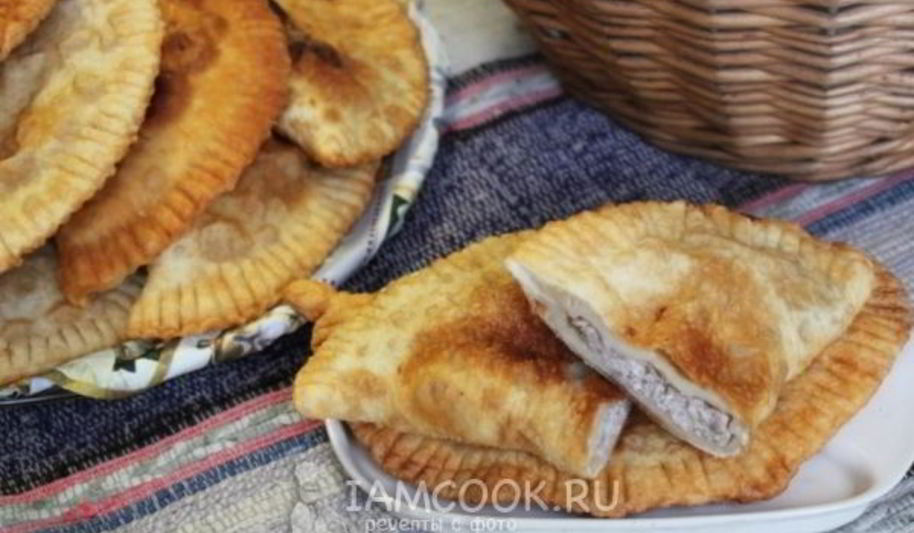 Рецепт чебуреков на пиве с мясом