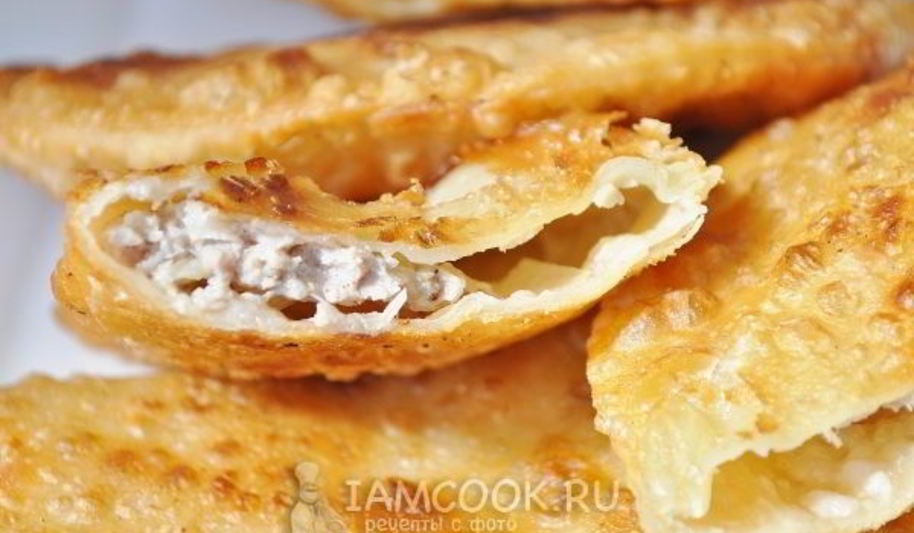 Рецепт чебуреков с филе индейки