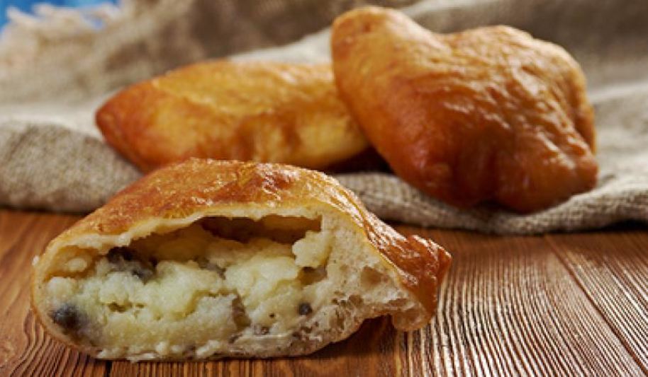 Рецепт чебуреков с грибами и картофелем