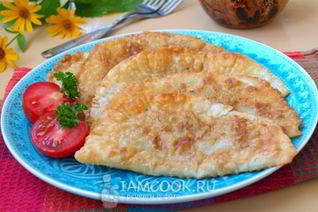 Чебуреки с картошкой
