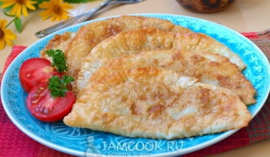 Рецепт чебуреков с картошкой