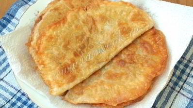 чебуреки с картошкой