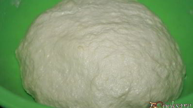 чебуреки с курицей и кислым яблоком на кефире