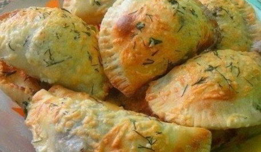 Рецепт чебуреков с мясным фаршем в духовке