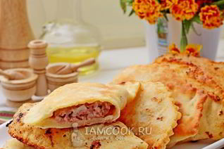 Домашние чебуреки на кефире