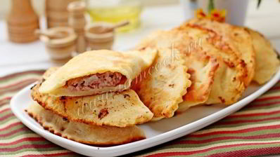 домашние чебуреки на кефире