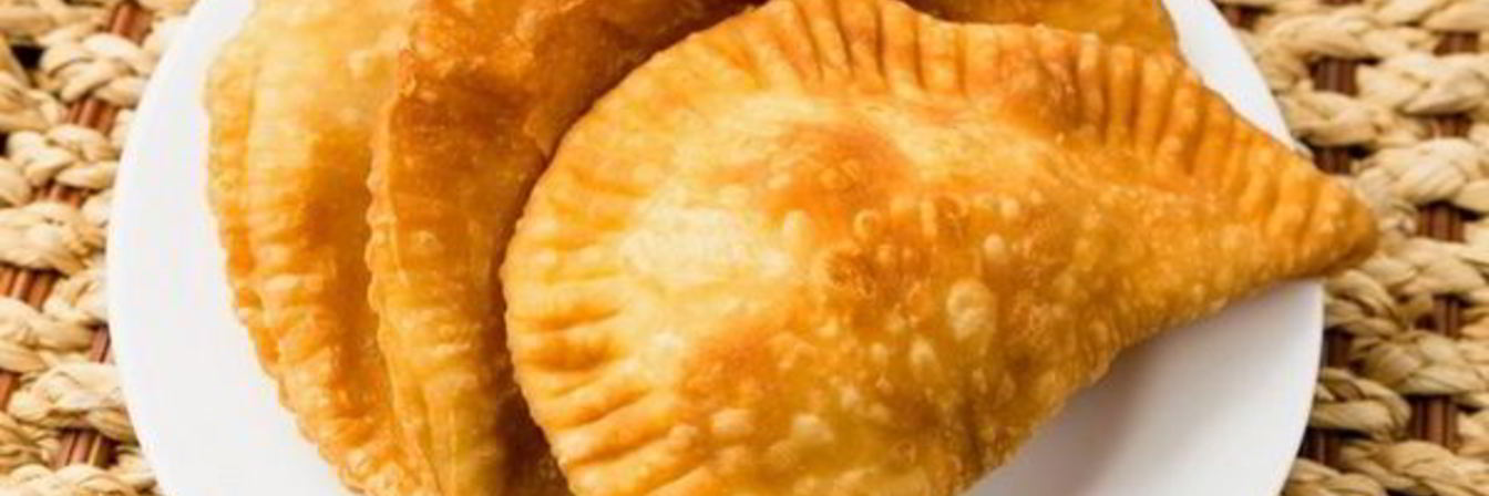 Хрустящие чебуреки с бараниной и говядиной