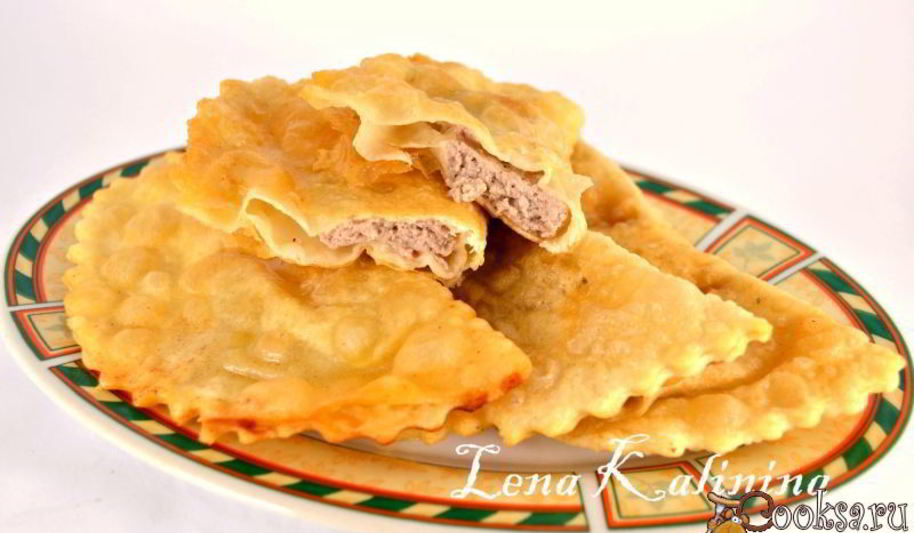 Рецепт крымских чебуреков