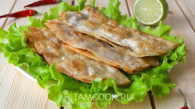 ленивые чебуреки из лаваша