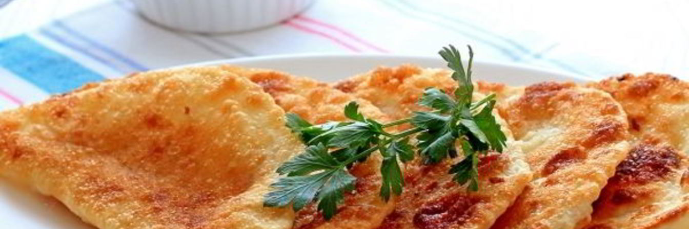 Постные чебуреки с картошкой