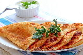 Постные чебуреки с картошкой