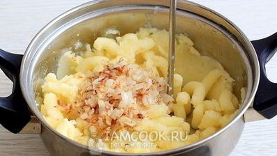 постные чебуреки с картошкой