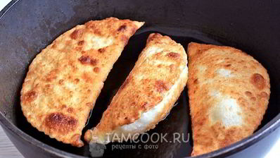 постные чебуреки с картошкой