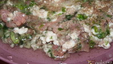 сочные хрустящие чебуреки со свининой