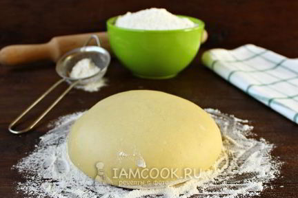 Тесто для чебуреков на кефире