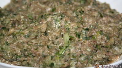 цельнозерновые чебуреки с начинкой из говядины и шампиньонов