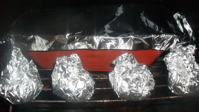 чеснок запеченный с прованскими травами