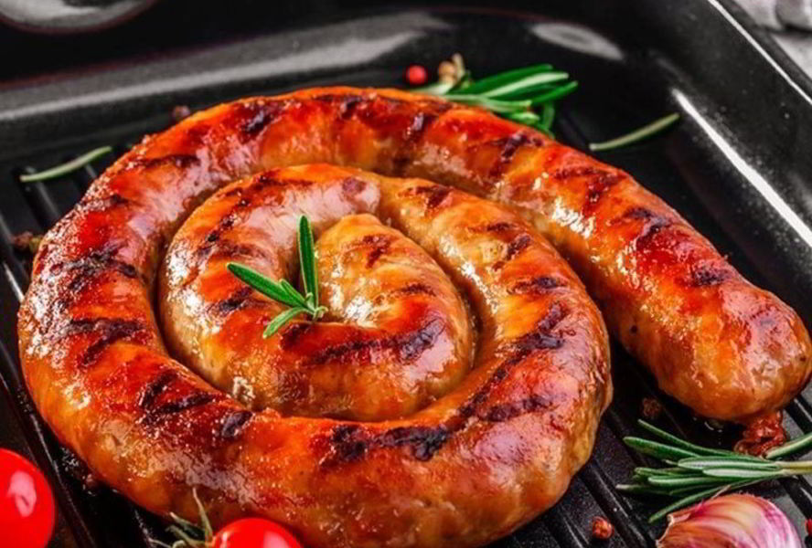 Домашняя колбаса с итальянскими травами