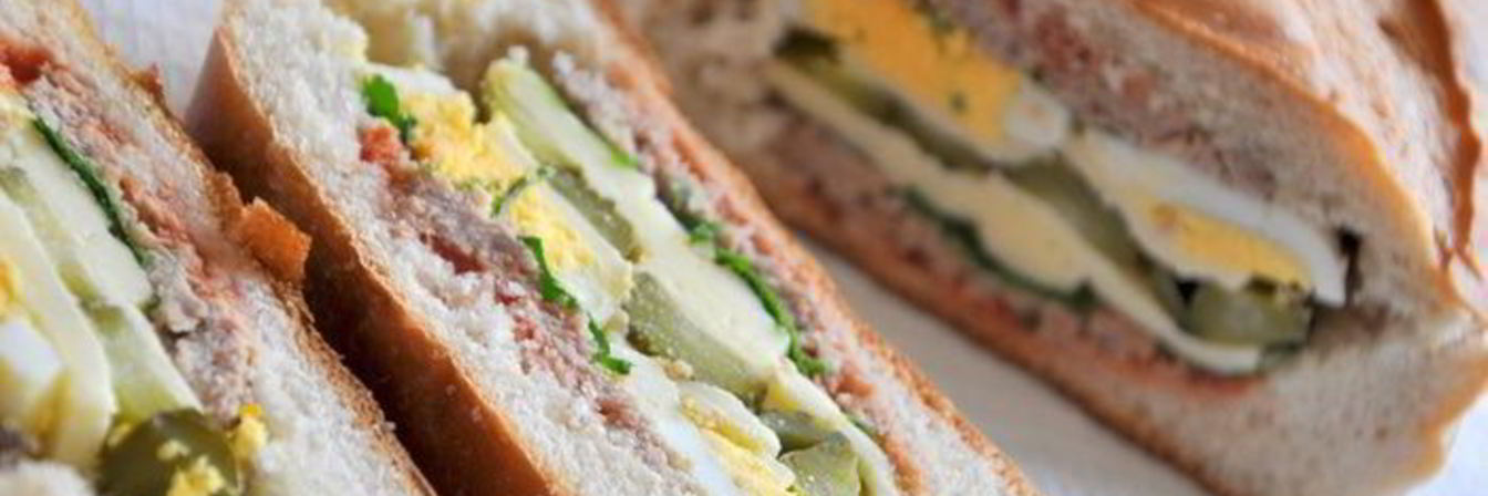 Фаршированный батон