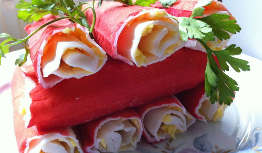 Рецепт фаршированных крабовых палочек
