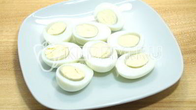 фаршированные яйца дед мороз